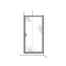 single door